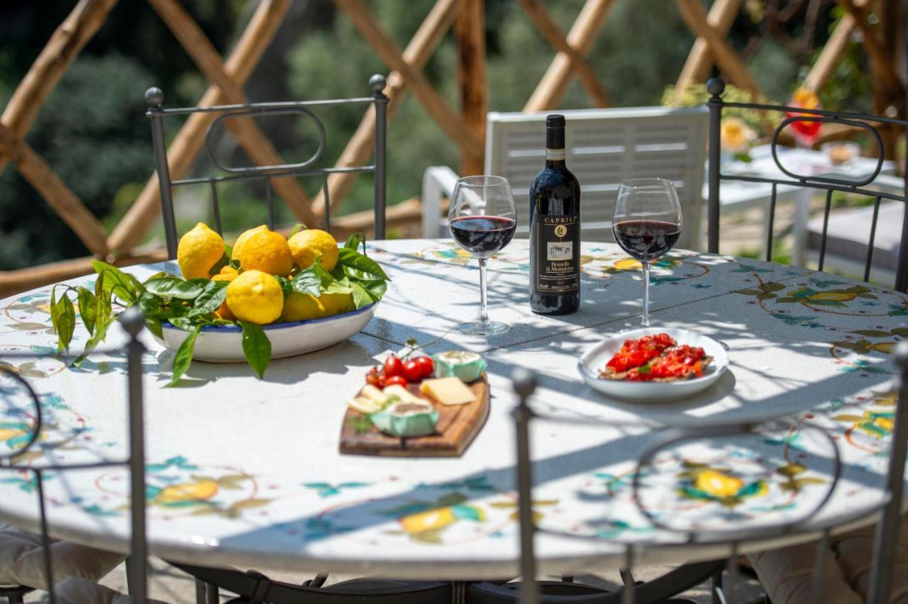 Villa Briganti Seaview Terrace Positano Ngoại thất bức ảnh